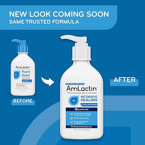 Amlactin Intensive Healing with 15% Lactic Acid Restoring Lotion