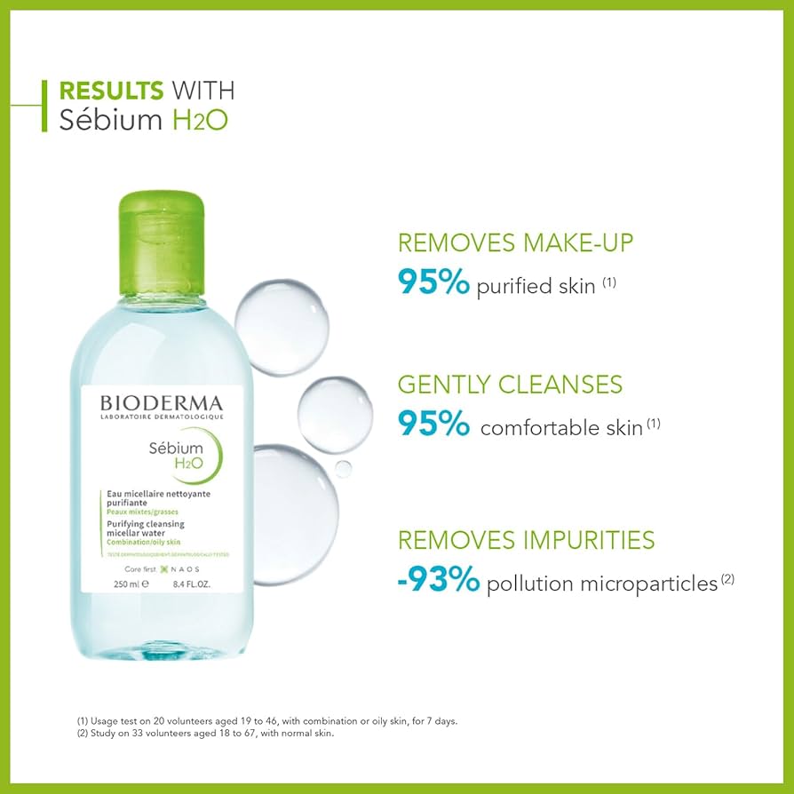 Bioderma Sebium H20  Micellar Water - 500ml