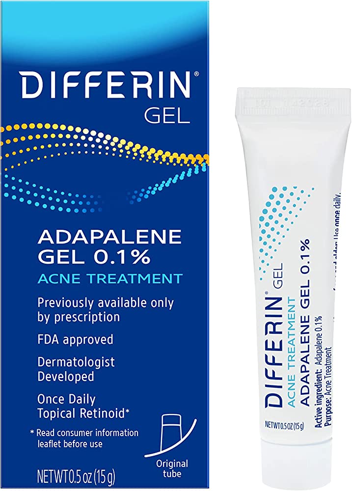 Differin Gel Adapalene Gel 0.1% - 15g