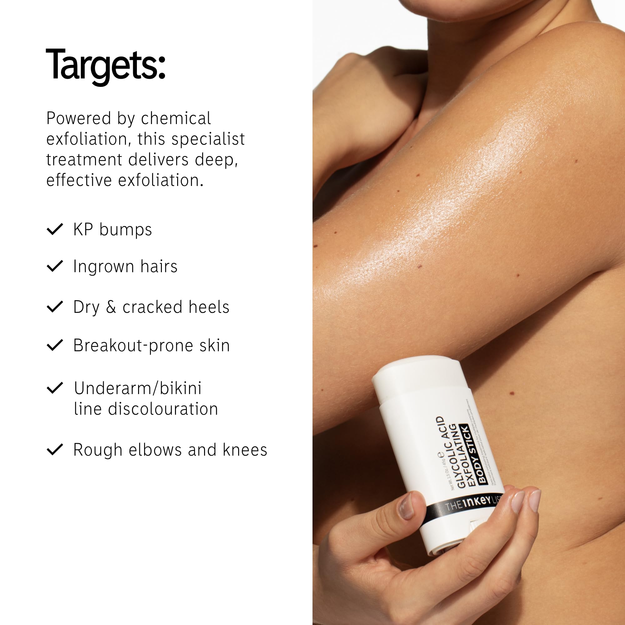 Inkey List Glycolic Acid Exfoliating Body Stick