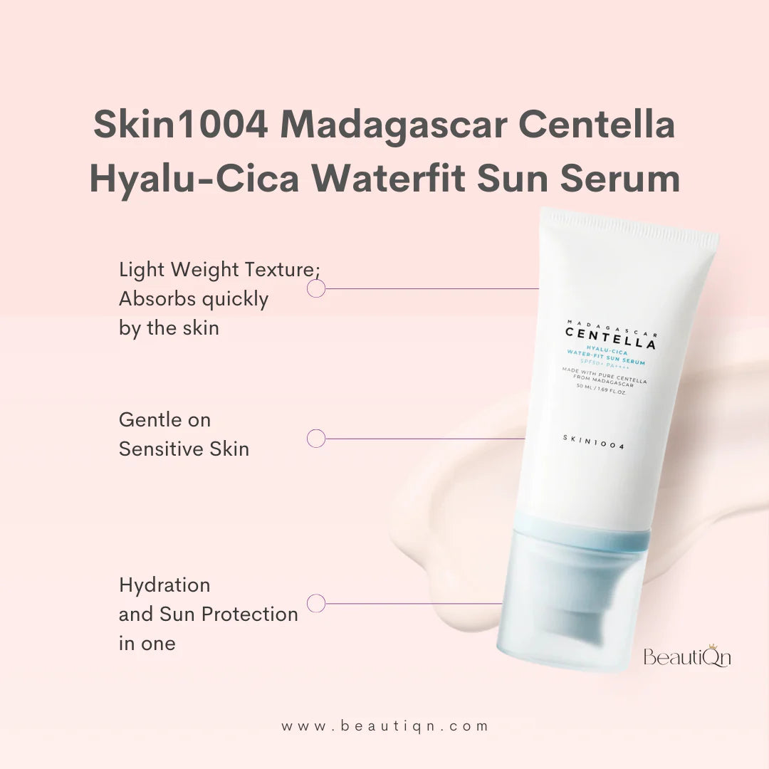 Skin1004 Madagascar Centella Hyalu-Cica Water Fit Sunscreen - 100ml