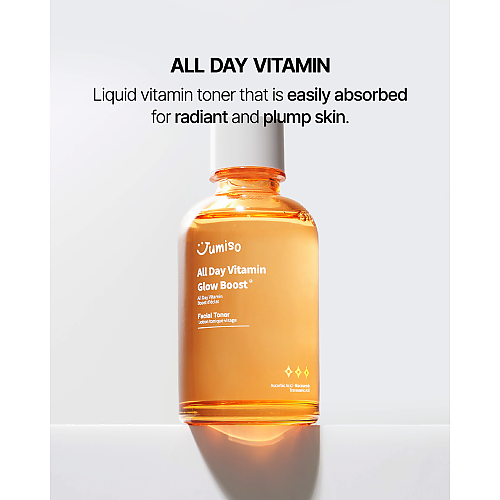 Jumiso All Day Vitamin Glow Boost Facial Toner