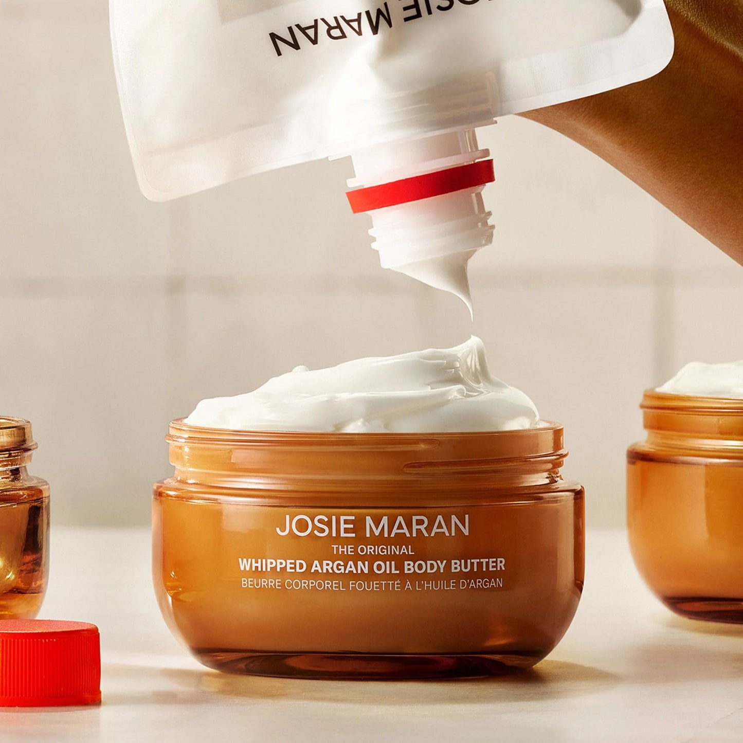 Josie Maran Whipped Argan Oil Body Butter - Topless Tangerine