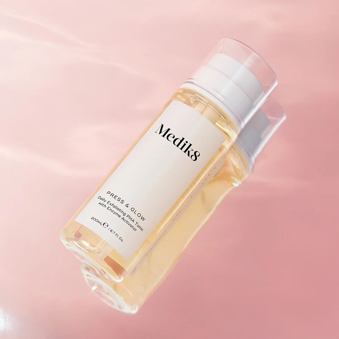 Medik8 Press & Glow Daily Exfoliating PHA Tonic