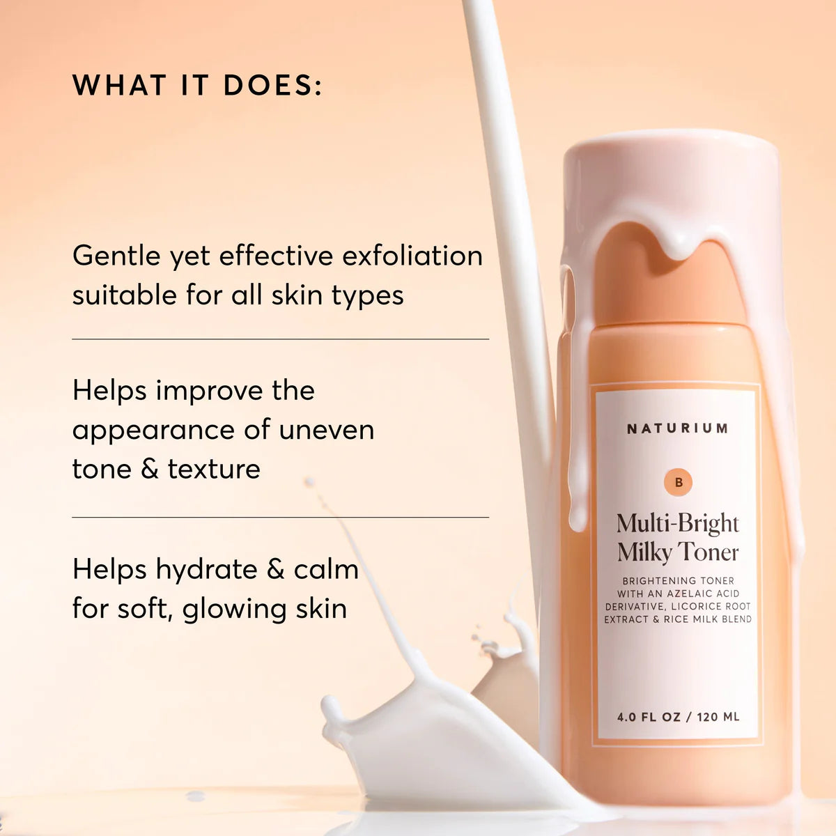 Naturium Multi-Bright Milkly Toner