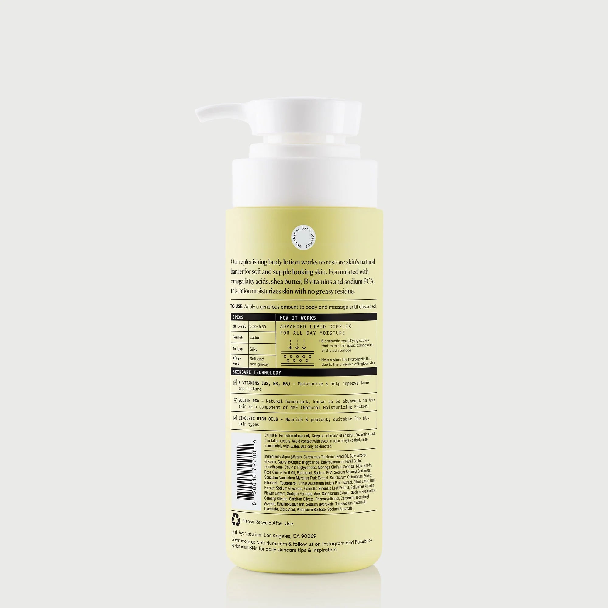 Naturium Bio-Lipid Restoring Body Lotion