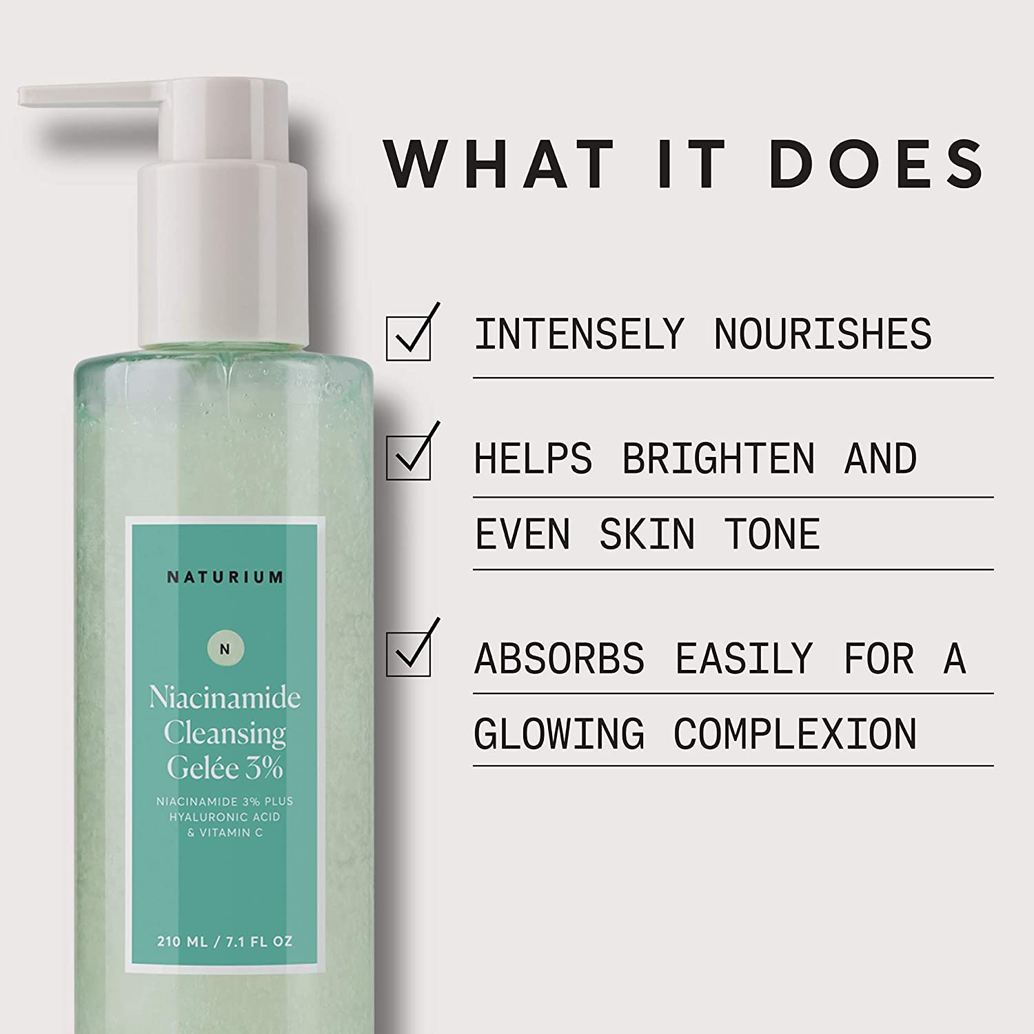 Naturium Niacinamide Cleansing Gelée 3%