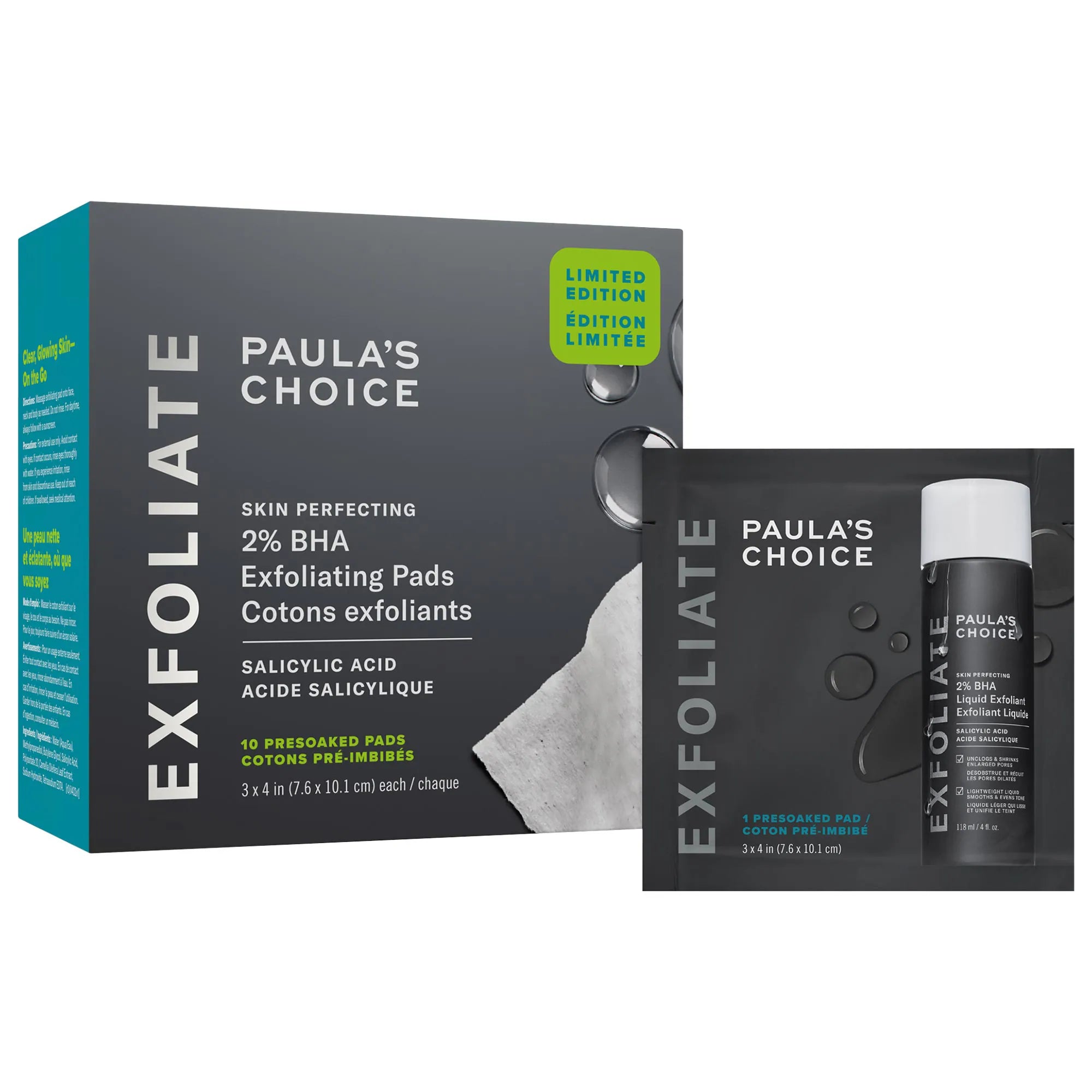 Paula's Choice 2% BHA Exfoliating Toner Pads