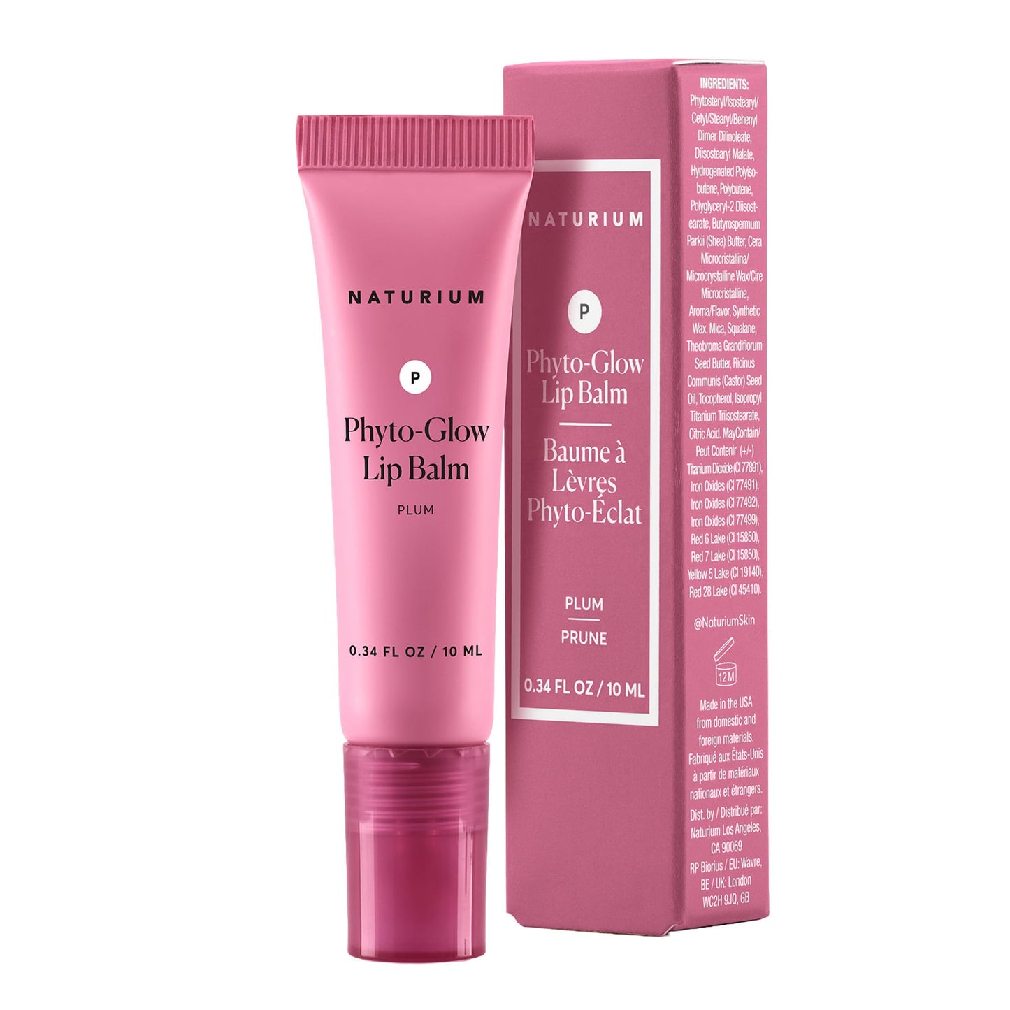 Naturium Phyto-Glow Lip Balm Plum