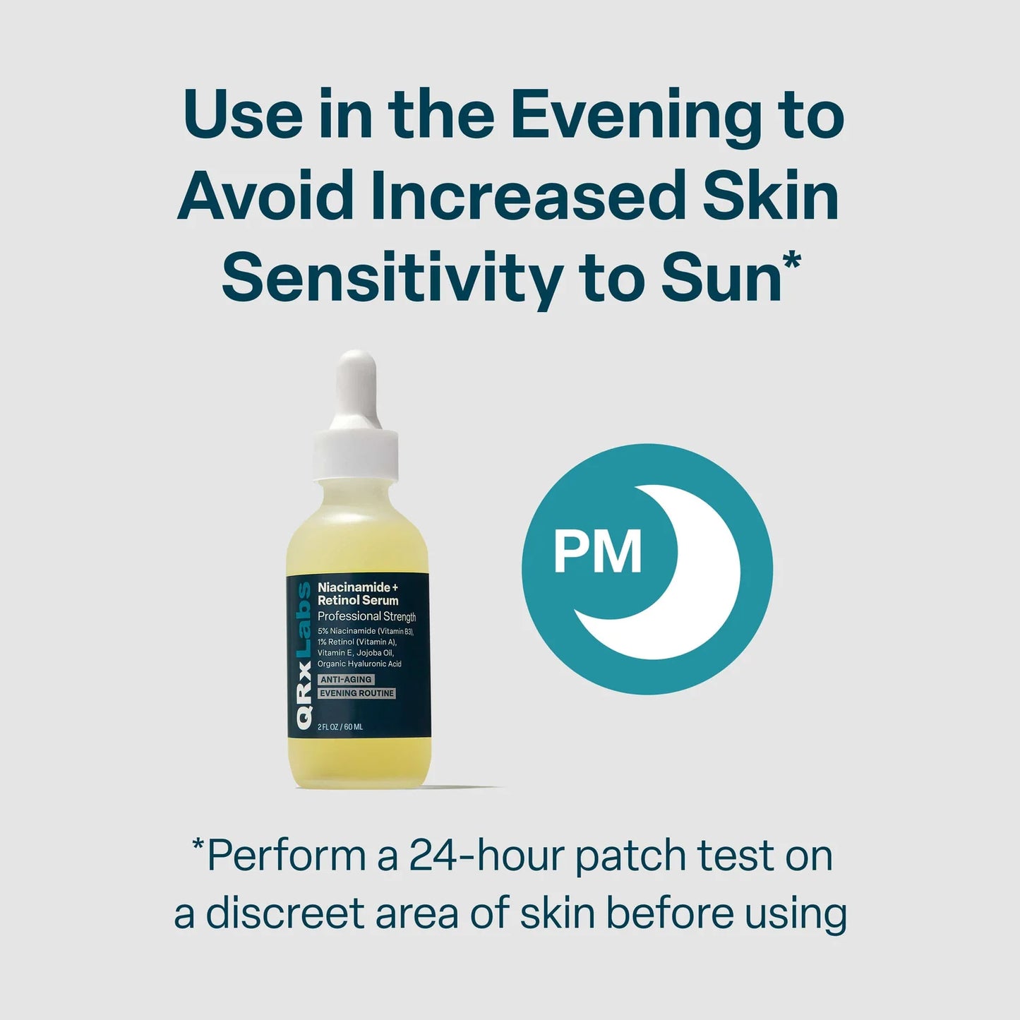 QRX Niacinamide + Retinol Serum