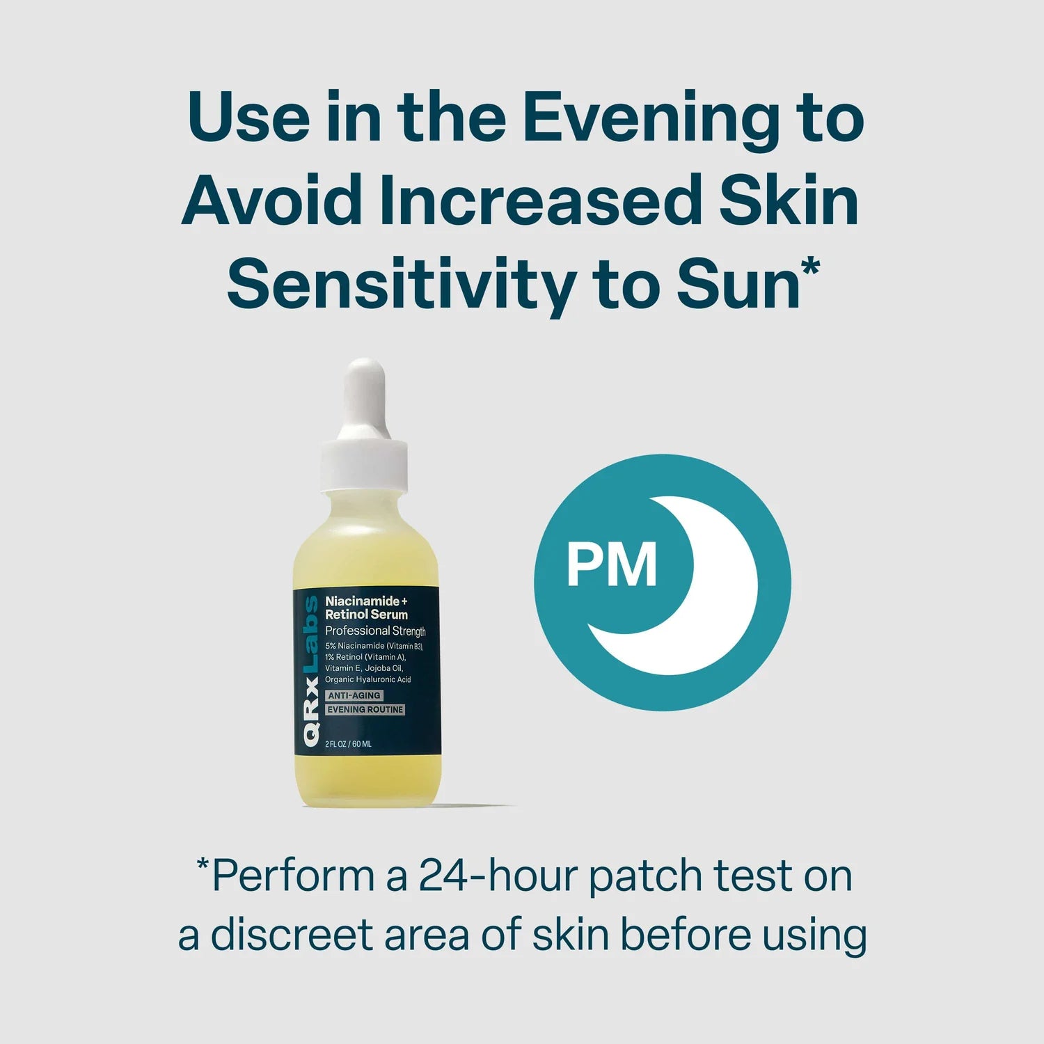 QRX Niacinamide + Retinol Serum
