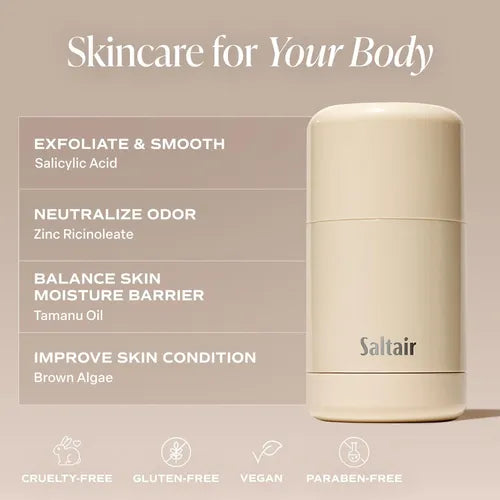 Saltair Skincare Deodorant - Salt Water Vanilla