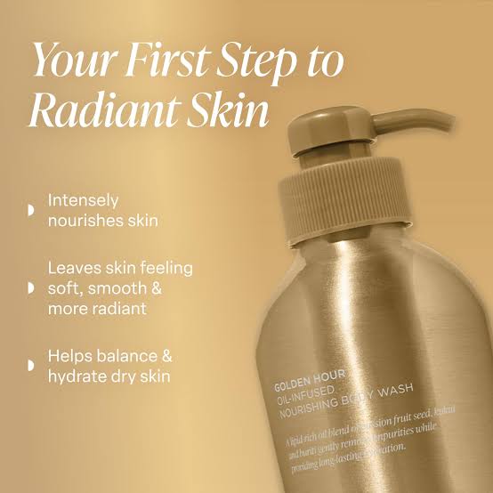 Saltair Golden Hour Oil-Infused Nourshing Body Wash