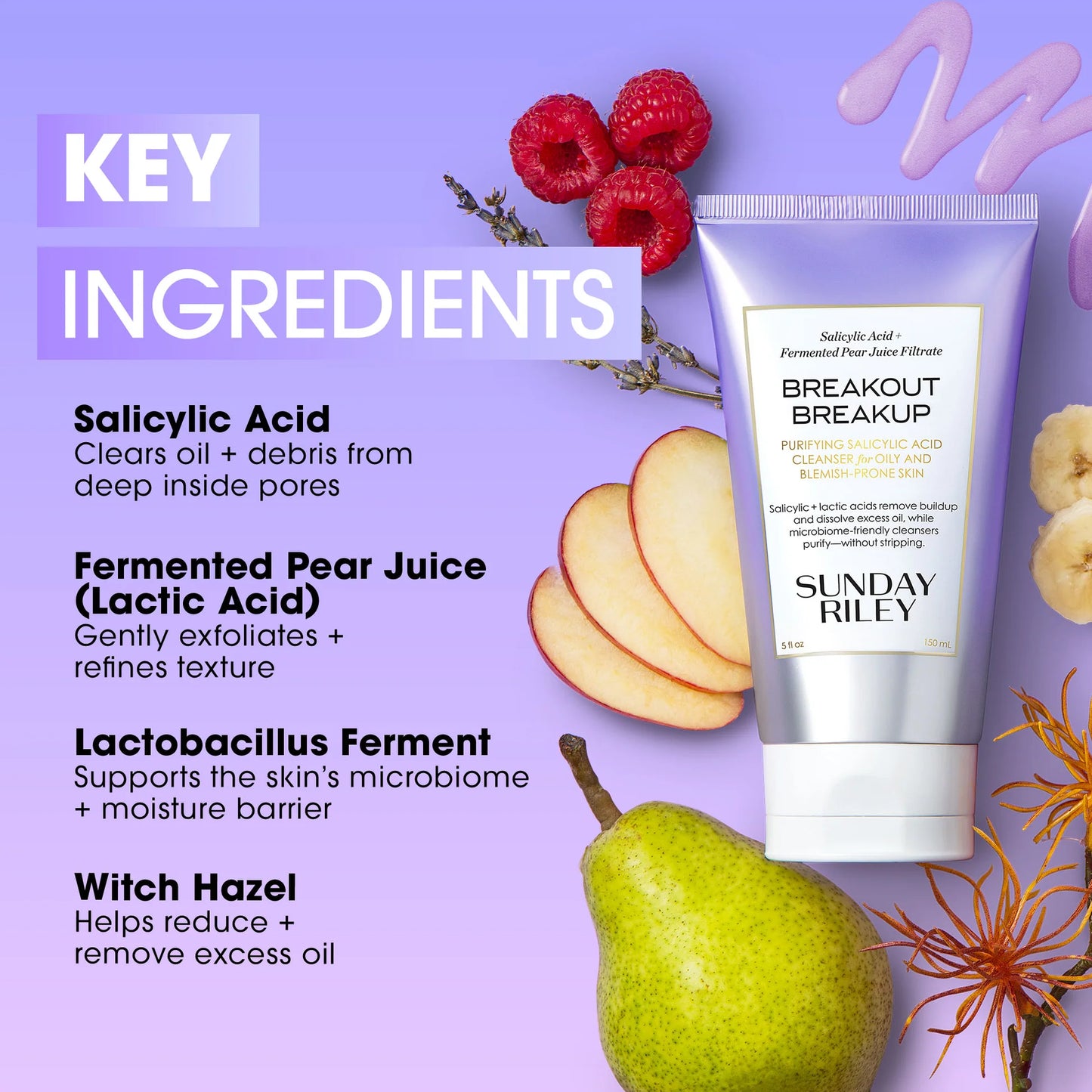 Sunday Riley Breakout Purifying Salicylic Acid Cleanser
