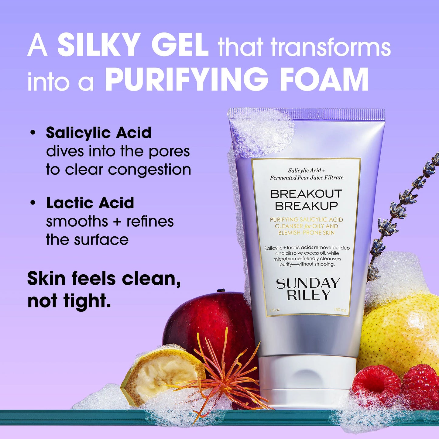 Sunday Riley Breakout Purifying Salicylic Acid Cleanser