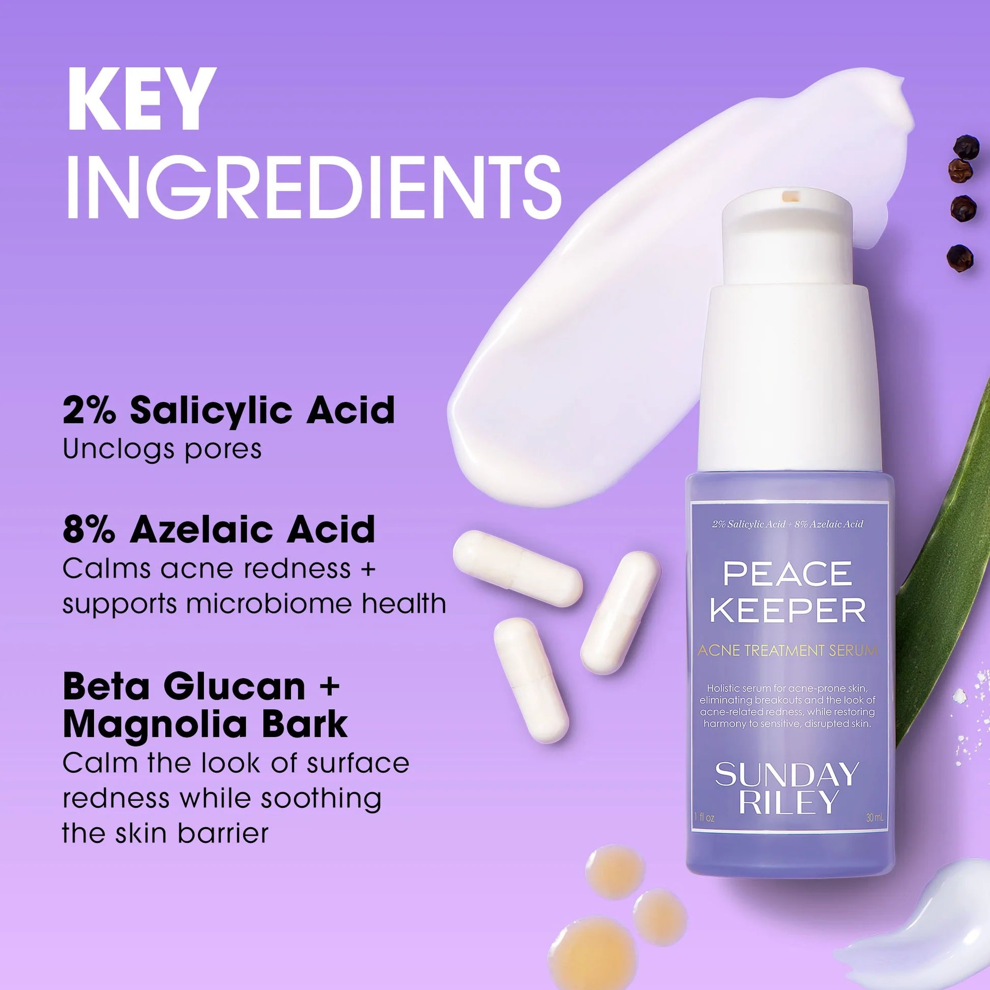 Sunday Riley Peacekeeper Acne Treatment Serum