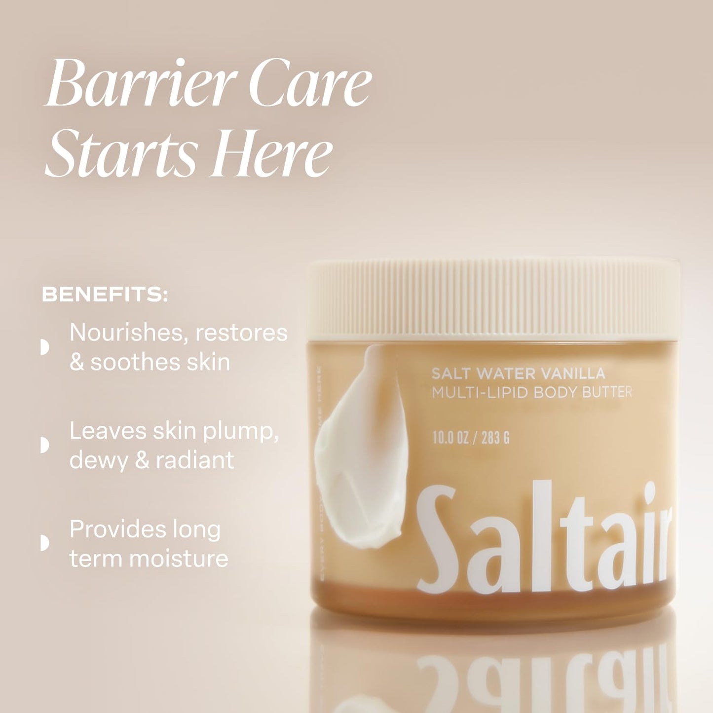 Saltair Salt Water Vanilla Multi-Lipid Body Butter