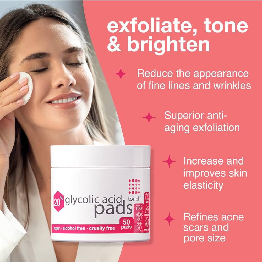 Touch Glycolic Acid Pads - 50pads