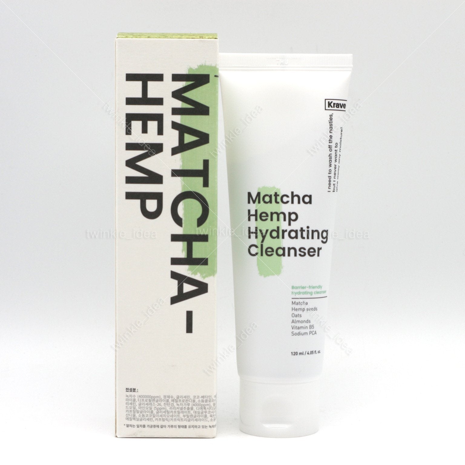 Krave Matcha Hemp Hydrating Cleanser