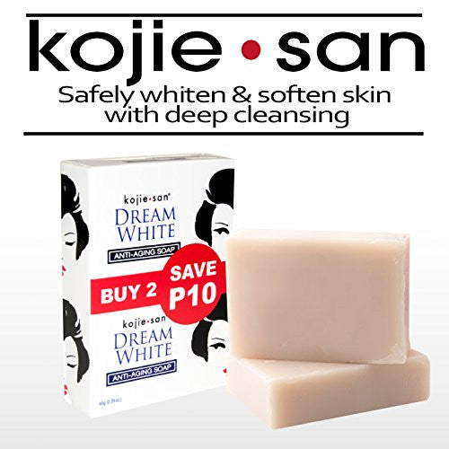 Kojie San Dream white Soap - 2 bars pack - 135g each
