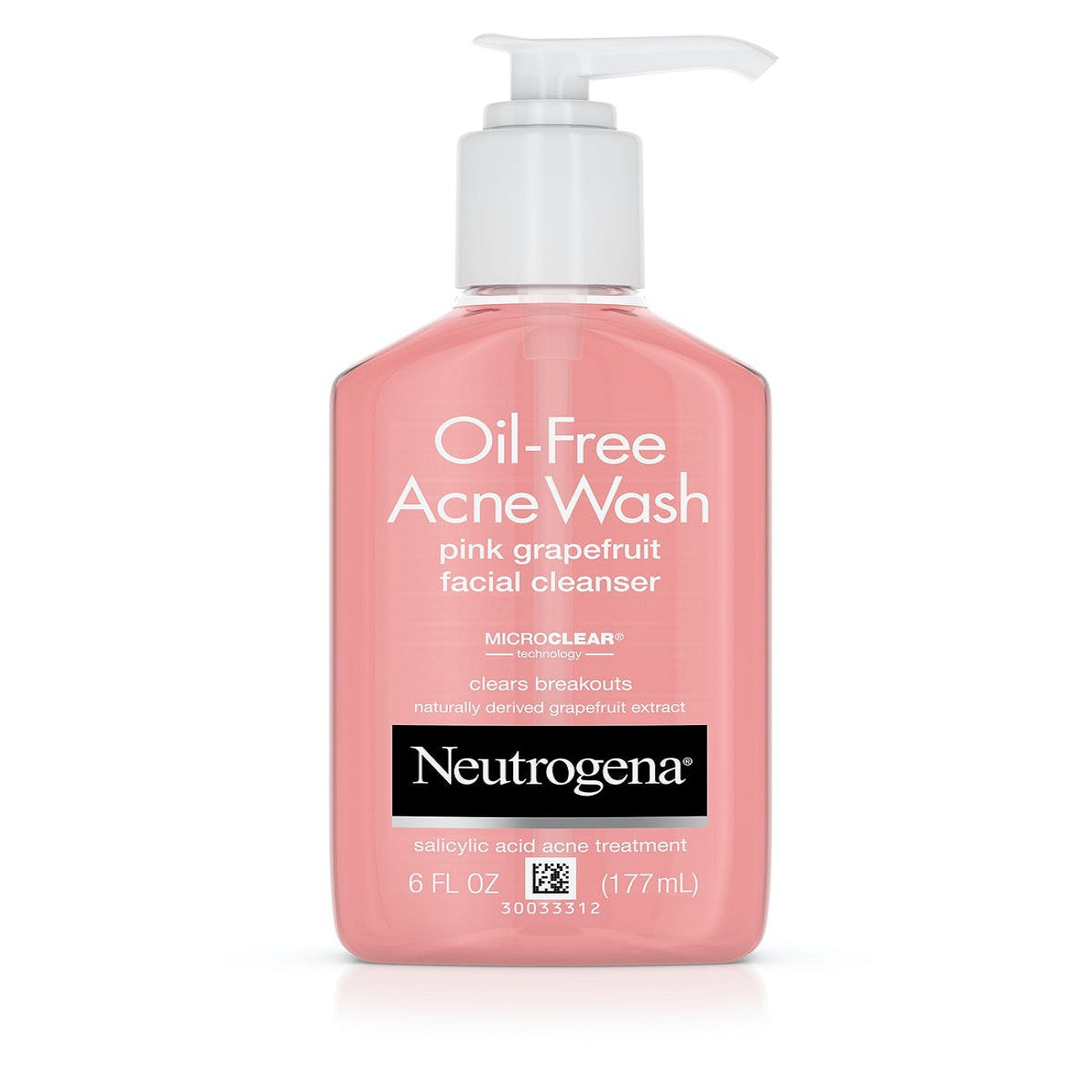 Neutrogena Oil-Free Acne Wash - Pinkgrapefruit - 9.1oz