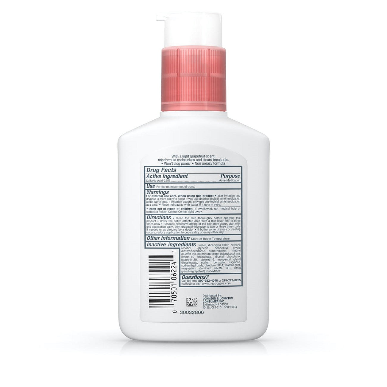Neutrogena Oil-Free Acne Moisturizer
