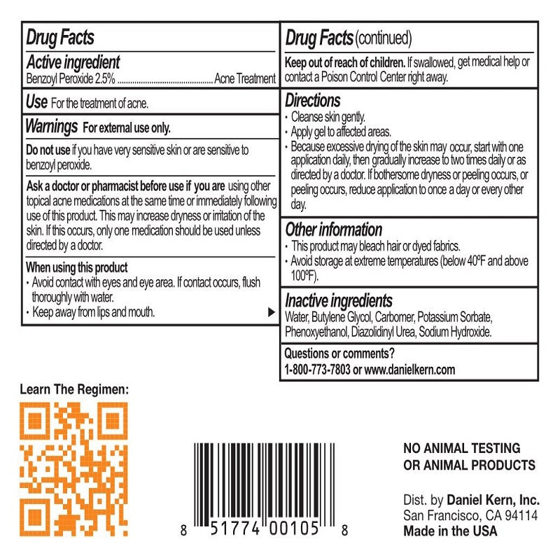 Acne.org Benzoyl Peroxide Treatment - 16oz