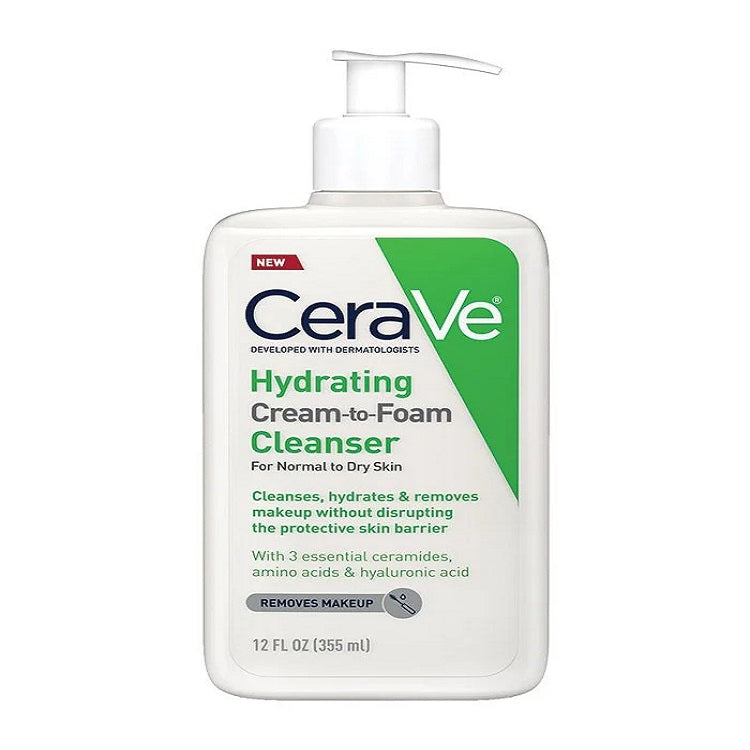Cerave Hydrating Cream to Foam Cleanser - 12oz