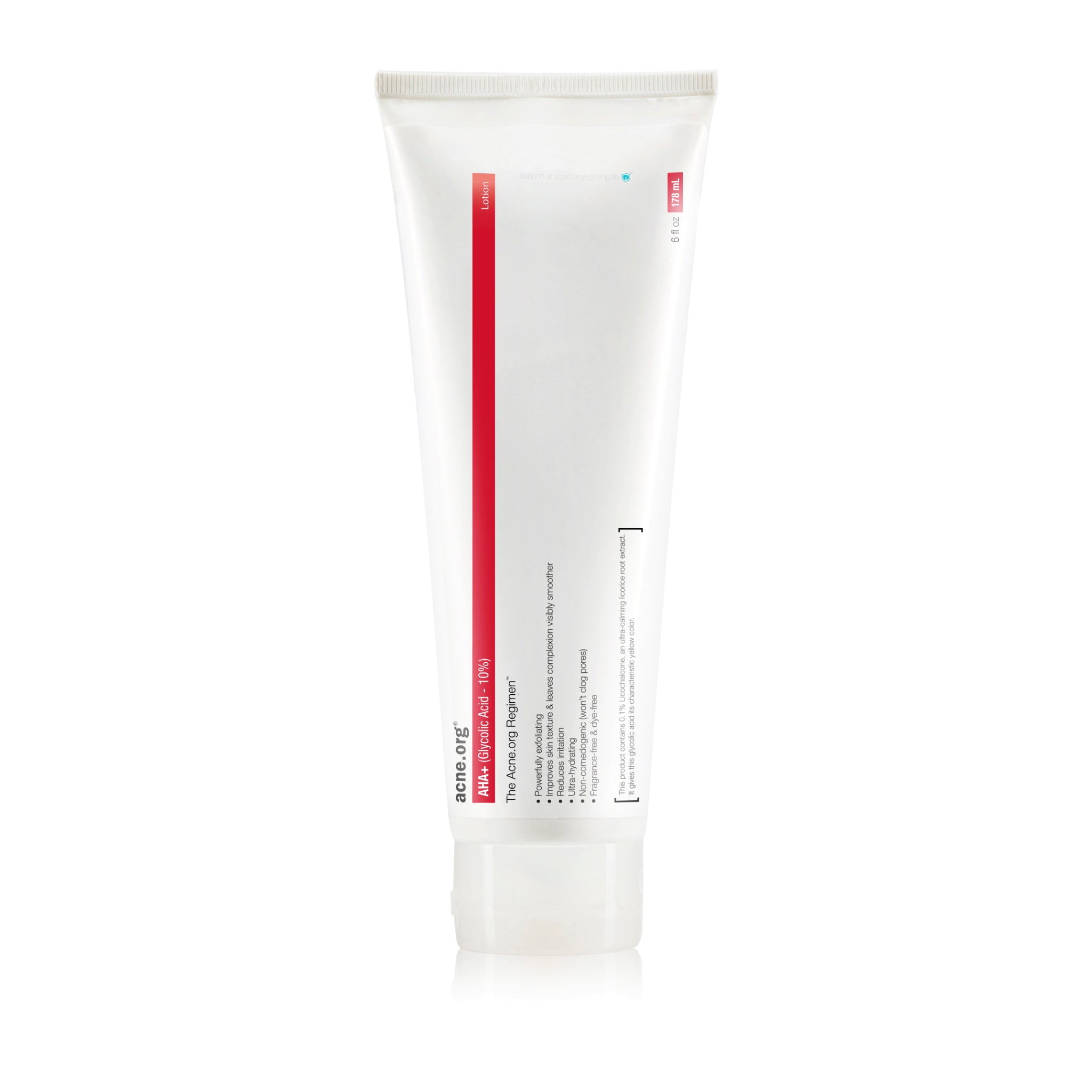 Acne.org AHA + Glycolic Acid 10% - 6oz