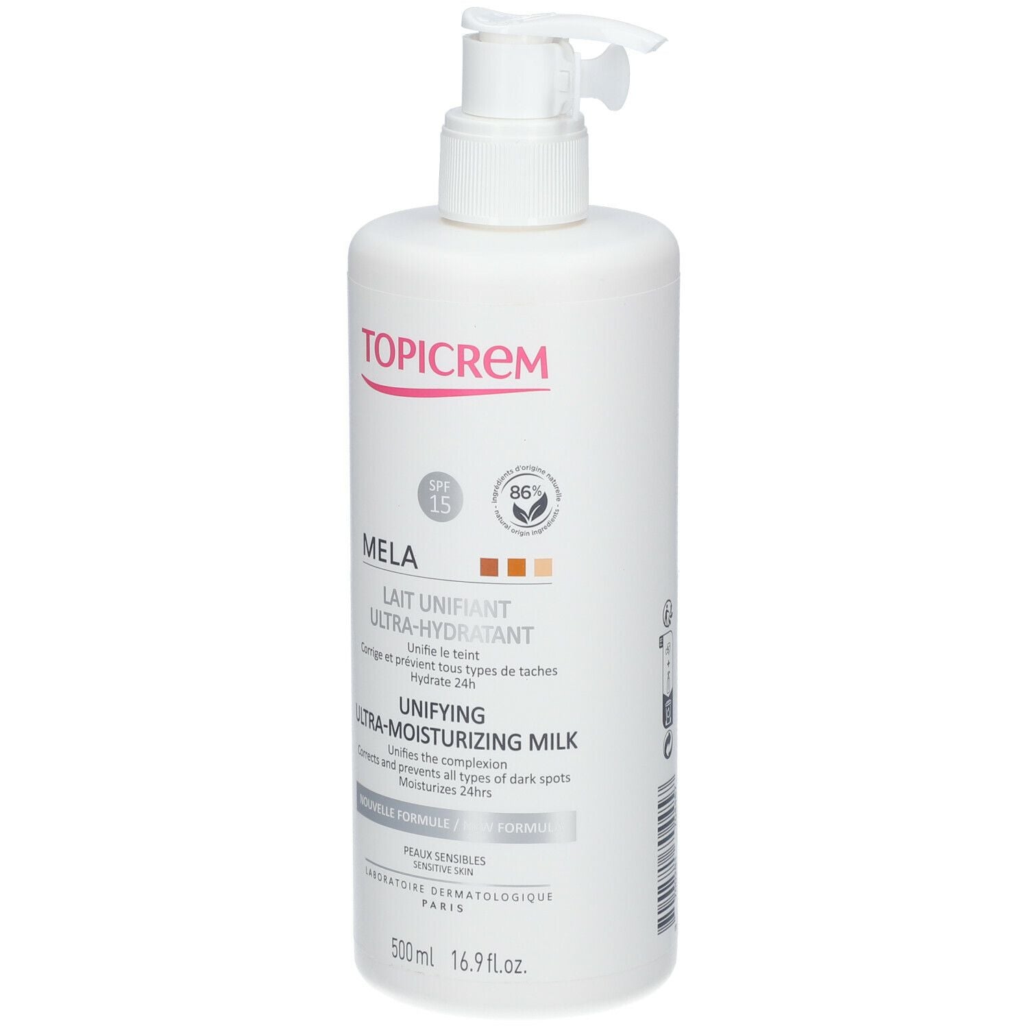 Topicrem Mela Unifying Ultra-Moisturizing Milk