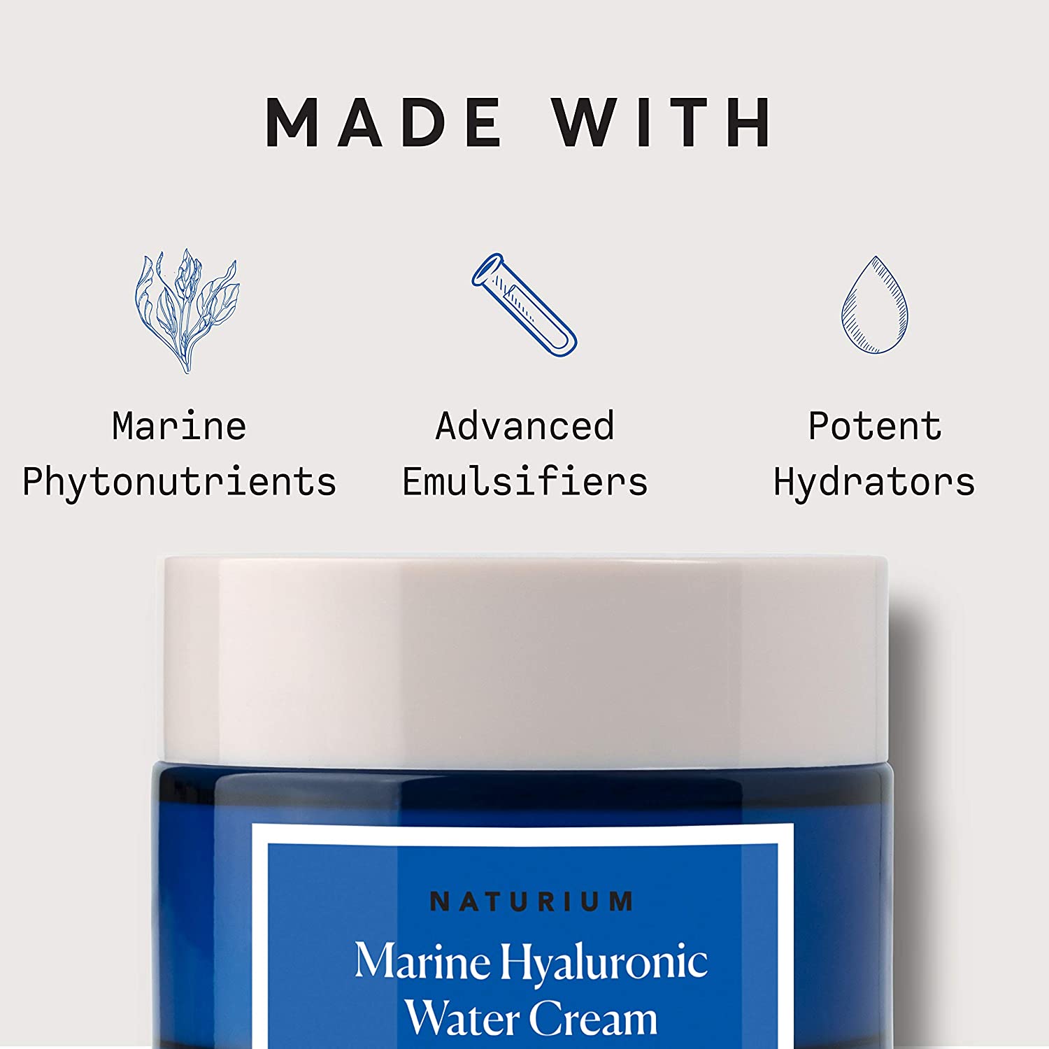 Naturium Marine Hyaluronic Water Cream