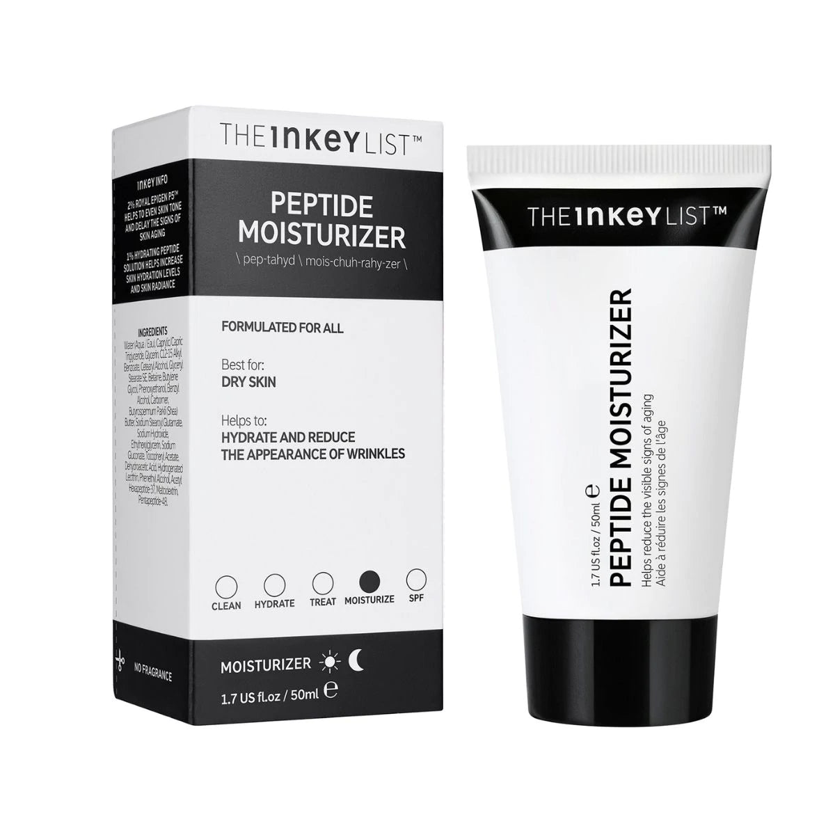 Inkey List Peptide Moisturizer