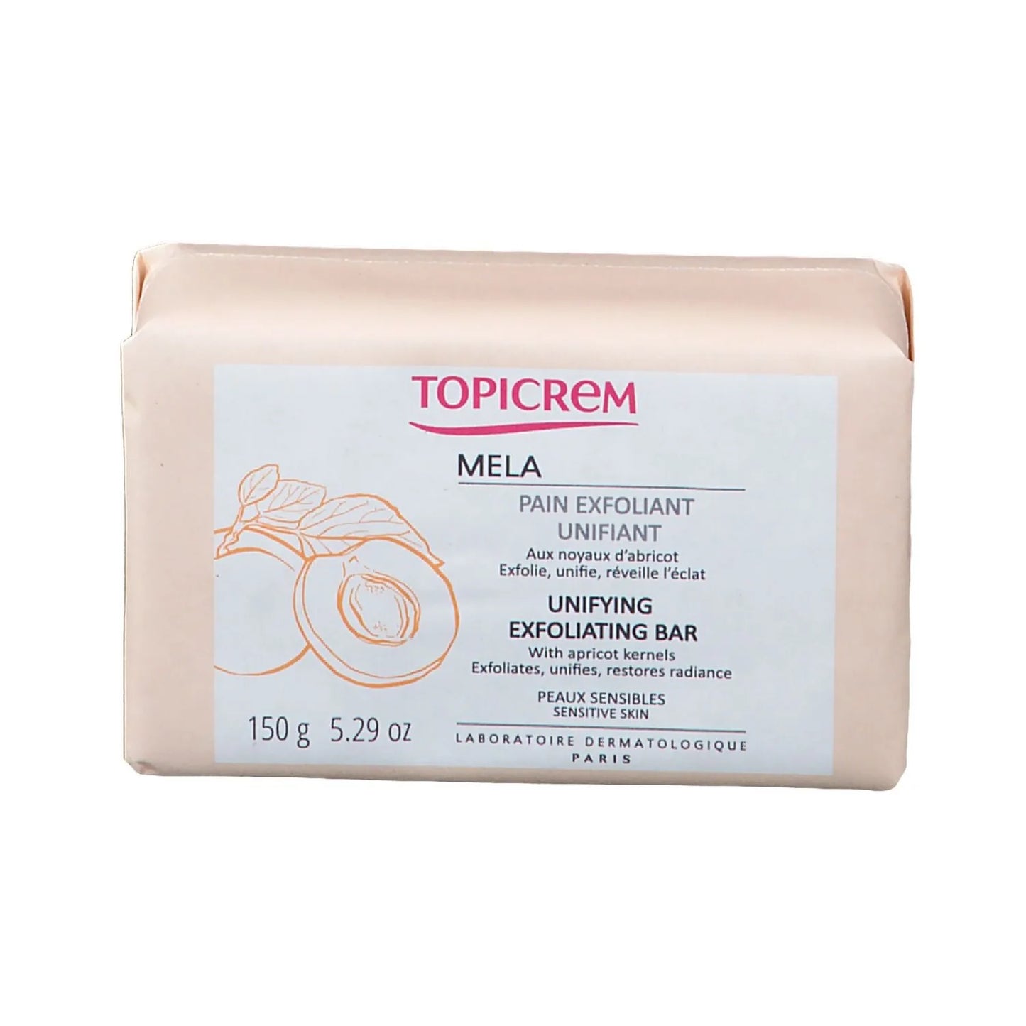Topicrem Mela Unifying Exfoliating Bar