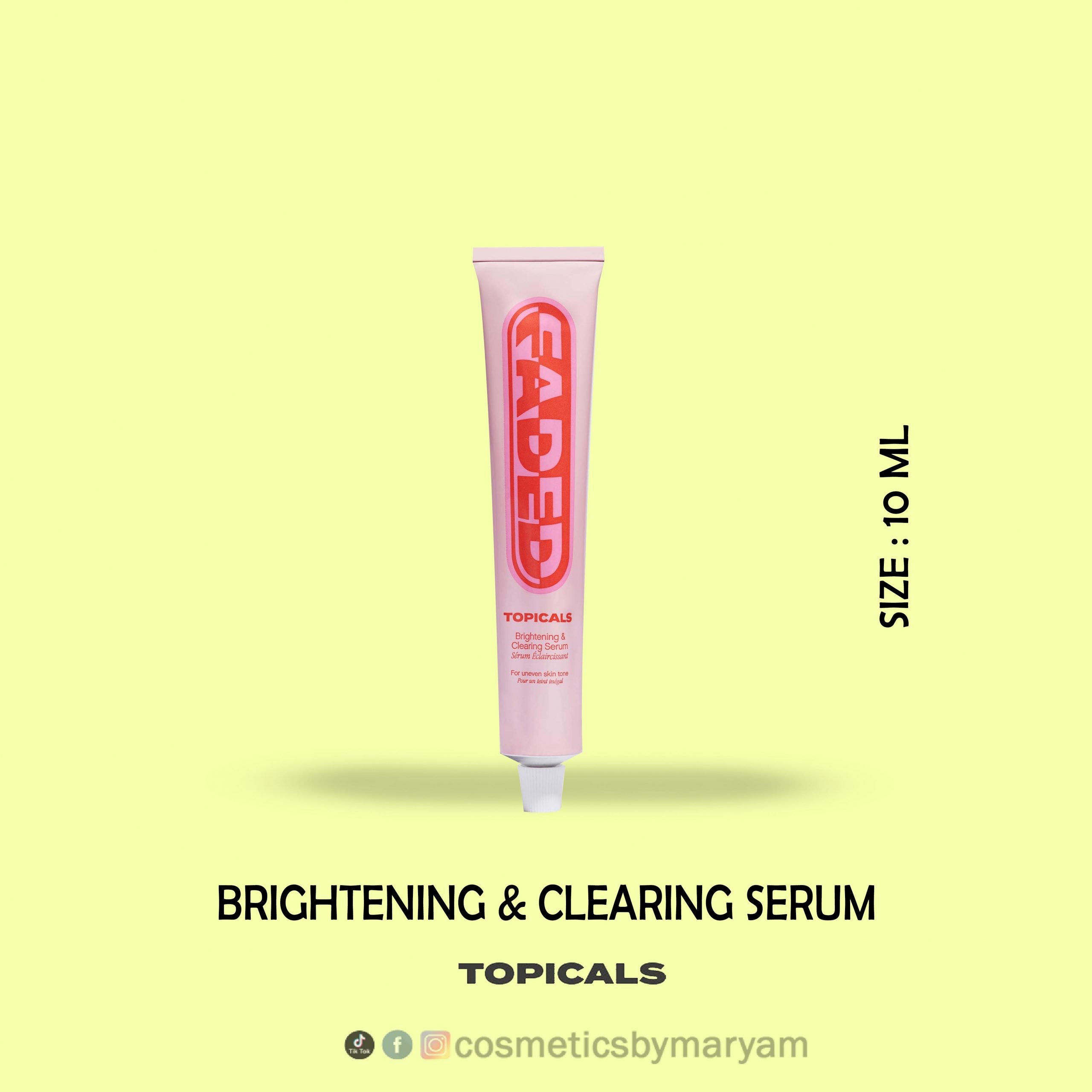 Topicals Faded Brightening & Clearing Serum -  15ml Mini